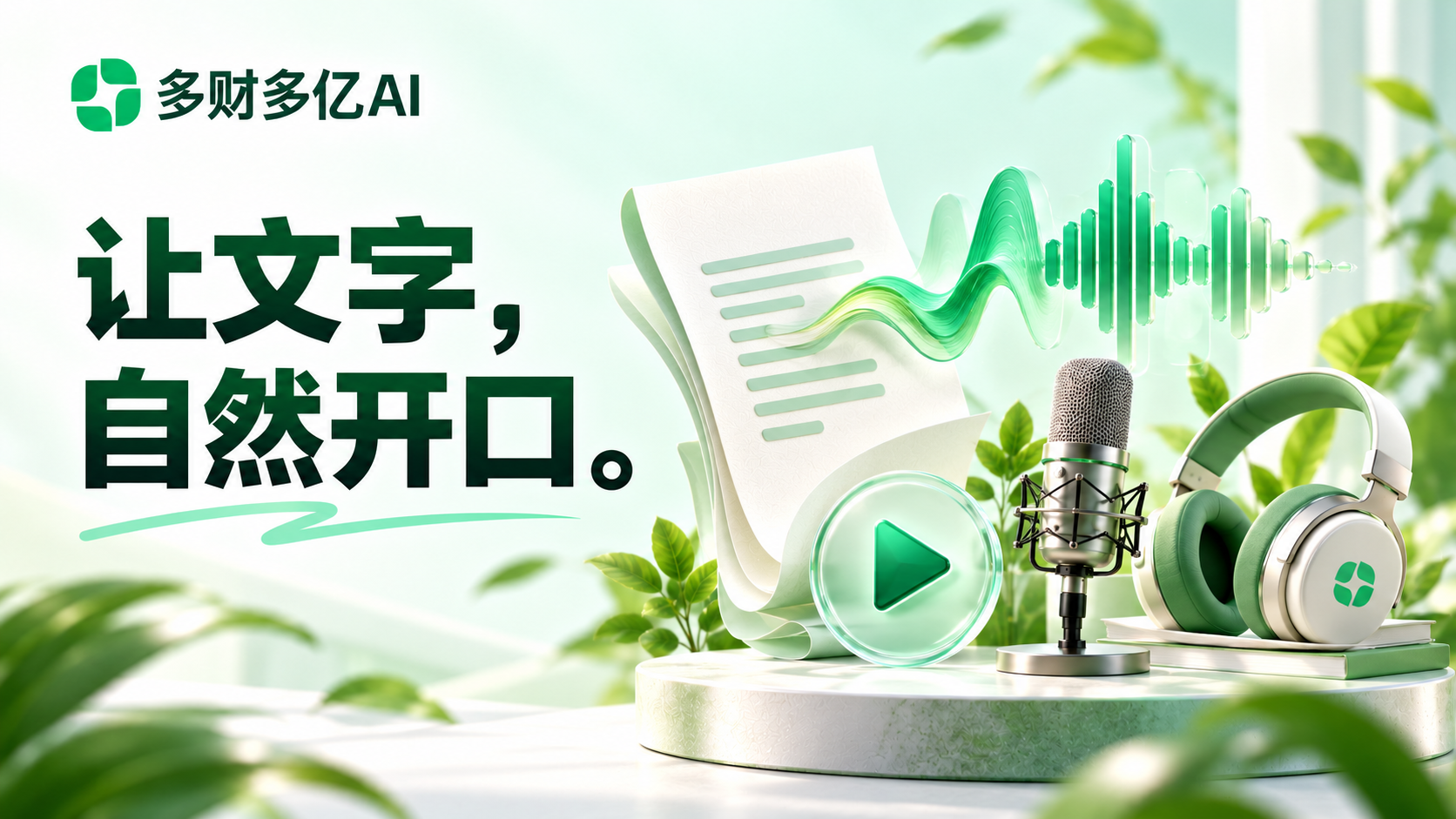 从视频里整理文字，再为内容配上声音的创作场景示意图